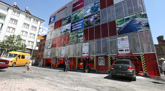 ELEKTROMEKANİK OTOPARK HİZMETE GİRDİ