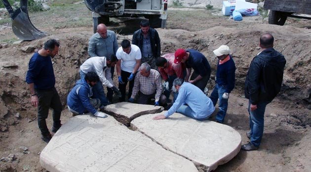 HARPUT’TA 2700 YILLIK TARİHİ ESER TESADÜFEN BULUNDU
