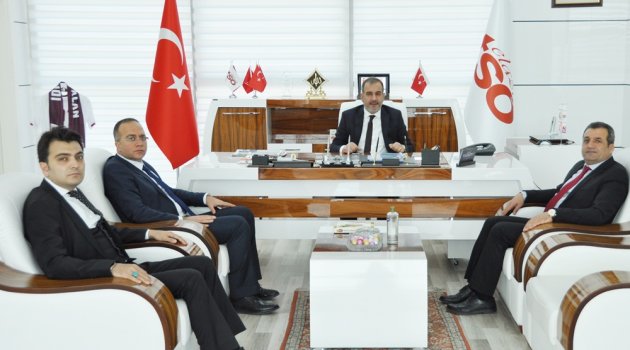 İL SAĞLIK MÜDÜRÜ POLAT BAŞKAN ALAN’I ZİYARET ETTİ