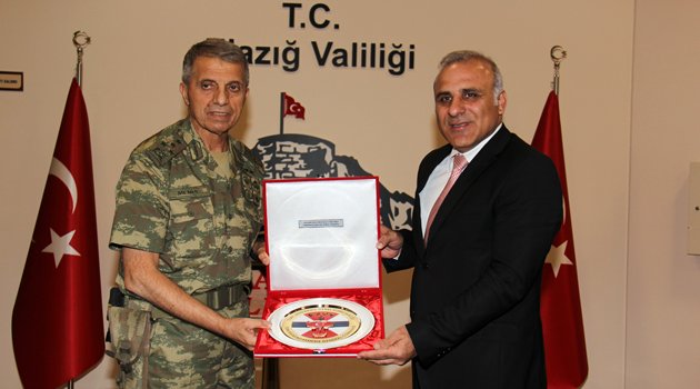JANDARMA GENEL KOMUTANI ORGENERAL MENDİ ELAZIĞ’DA