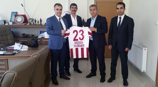 KARATAŞ, ELAZIĞ İL DEFTERDARI ERDOĞAN YILDIRANER'İ ZİYARET ETTİ