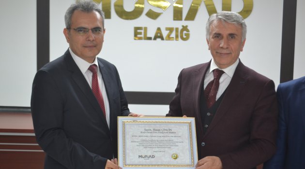 MÜSİAD’IN DOST MECLİSİ KONUĞU HASAN ÇİNÇİN