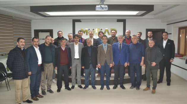 MÜSİAD TUNCELİ REKTÖRÜ’NÜ DOST MECLİSİNDE AĞIRLADI