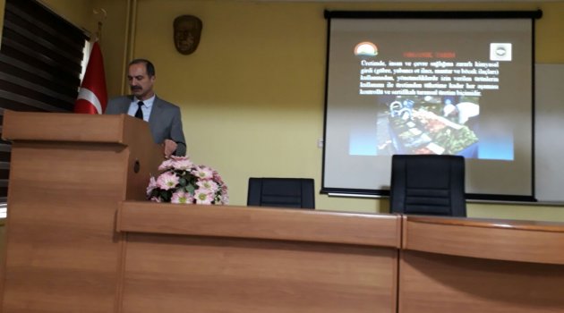 ORGANİK TARIM ALANLARININ ARTMASI İÇİN ÜRETİCİLER BİLİNÇLENDİRİLİYOR