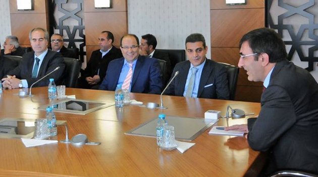 ÖZDEMİR’DEN BAKAN YILMAZ’A HAYIRLI OLSUN ZİYARETİ