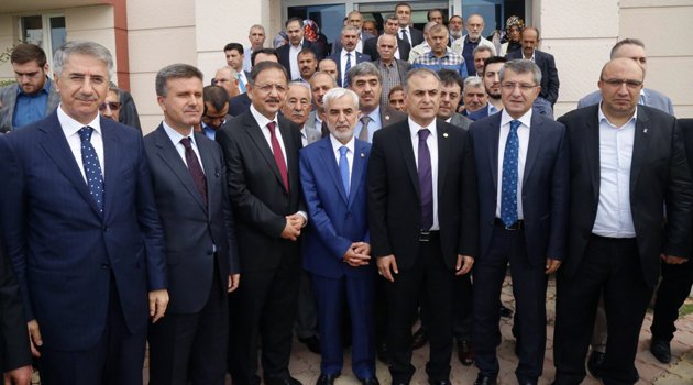 ÖZHASEKİ AK PARTİ TEŞKİLATIYLA BULUŞTU