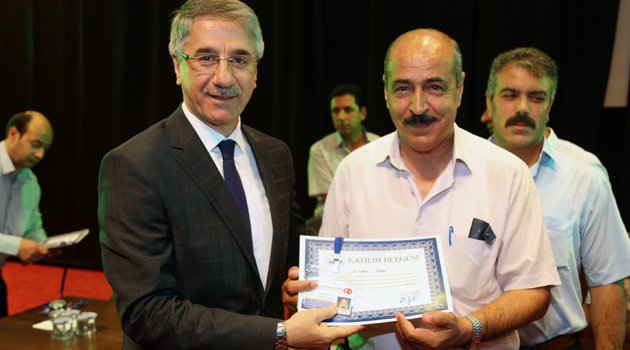 RAMAZAN DAVULCULARINA SERTİFİKA