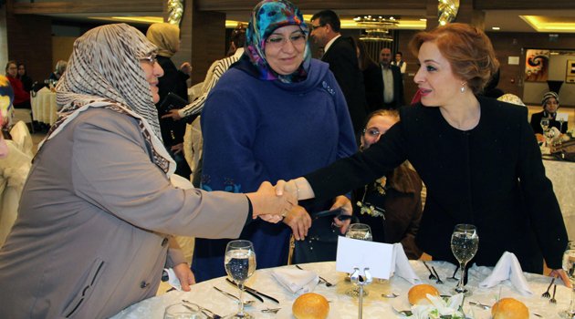 SEVCAN ZORLUOĞLU ŞEHİT AİLELERİYLE BİR ARAYA GELDİ