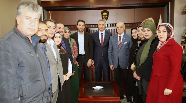 STK VE ODALARDAN BAŞKAN YANILMAZ’A ZİYARET