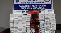 121 KARTON KAÇAK SİGARA ELE GEÇİRİLDİ