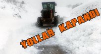 441 Köy Yolu Ulaşıma Kapandı