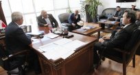 KIRGIZİSTAN ESKİ DIŞİŞLERİ BAKANI AYTMATOV'DAN TEŞEKKÜR ZİYARETİ