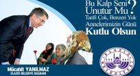 BAŞKAN YANILMAZ'DAN ANNELER GÜNÜ MESAJI