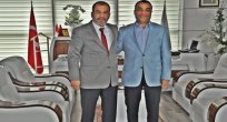 BAŞKAN ALAN, KAYA VE KARAHAN’LA GÖRÜŞTÜ