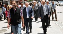 HDP GAZİ CADDESİNDE ESNAFLARI ZİYARET ETTİ