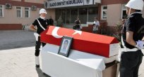 ŞEHİT POLİS GÜNEŞ MEMLEKETİNE UĞURLANDI