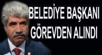 YAZIKONAK BELEDİYE BAŞKANI AYDIN GÖREVDEN ALINDI