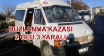 İŞÇİ SERVİSİ DEVRİLDİ 2 ÖLÜ 3 YARALI
