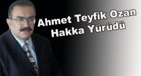 Prof. Dr. Ahmet Tevfik Ozan Vefat Etti