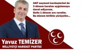 3 Dönem Kuralına Seçmen De Uyuyor