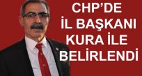 ADAYLAR EŞİT OY ALINCA İL BAŞKANI KURA İLE BELİRLENDİ