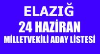 AK PARTİ ELAZIĞ MİLLETVEKİLİ ADAYLARI AÇIKLANDI