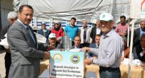 ARICILARA ORGANİK KOVAN DAĞITILDI