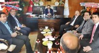 BAŞKAN ALAN, AYAZ’A TEBRİK ZİYARETİNDE BULUNDU