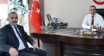 BAŞKAN ALAN’DAN POLAT’A HAYIRLI OLSUN ZİYARETİ
