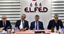 BAŞKAN ALAN ELFED’DE İŞADAMLARIYLA BULUŞTU