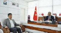 BAŞKAN ALAN ÖZER’LE BİRARAYA GELDİ
