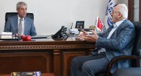 BAŞKAN DUMANDAĞ’DAN NAZIRLI’YA HAYIRLI OLSUN ZİYARETİ