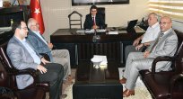 BAŞKAN DUMANDAĞ VALİ YARDIMCISI DÖNMEZ’İ ZİYARET ETTİ