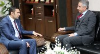 BAŞKAN YANILMAZ, HALK SAĞLIĞI MÜDÜRLÜĞÜ VE İL SAĞLIK MÜDÜRLÜĞÜ’NÜ ZİYARET ETTİ