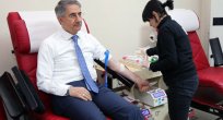 BAŞKAN YANILMAZ, KAN BAĞIŞINDA BULUNDU