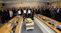 BELEDİYEYE ULUSLAR ARASI KALİTE BELGESİ