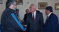 CHP Adayları Hozat Garajı Esnafını Ziyaret Ettiler