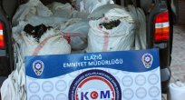 ÇUVALLAR İÇERSİNDE ESRAR ELE GEÇİRİLDİ