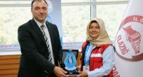 DAMLA PROJESİ GÖNÜLLÜLERİ VALİ KALDIRIM'I ZİYARET ETTİLER
