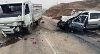 ELAZIĞ BİNGÖL YOLUNDA TRAFİK KAZASI