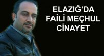 ELAZIĞ’DA CİNAYET