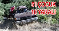 ELAZIĞ TUNCELİ YOLUNDA KAZA 1İ AĞIR 9 YARALI
