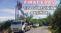 FIRAT EDAŞ Tam Kapanmada Ekipleri İle 7/24 Görevinin Başında