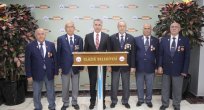 Gazilerden, Başkan Yanılmaz'a Ziyaret
