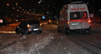 GÜNEY ÇEVRE YOLUNDA KAZA 5 YARALI