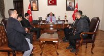 Harput Görme Engellilerden Vali Kaldırım’a Ziyaret