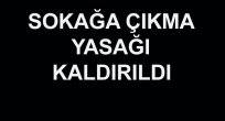 İKİ BELDE 5 KÖYDEKİ SOKAĞA ÇIKMA YASAĞI KALDIRILDI