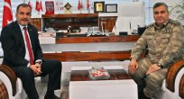 İL JANDARMA KOMUTANI TEMEL’DEN İADEYİ ZİYARET