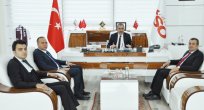 İL SAĞLIK MÜDÜRÜ POLAT BAŞKAN ALAN’I ZİYARET ETTİ
