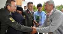JANDARMA’DAN GAZİ HUZUREVİNE ZİYARET